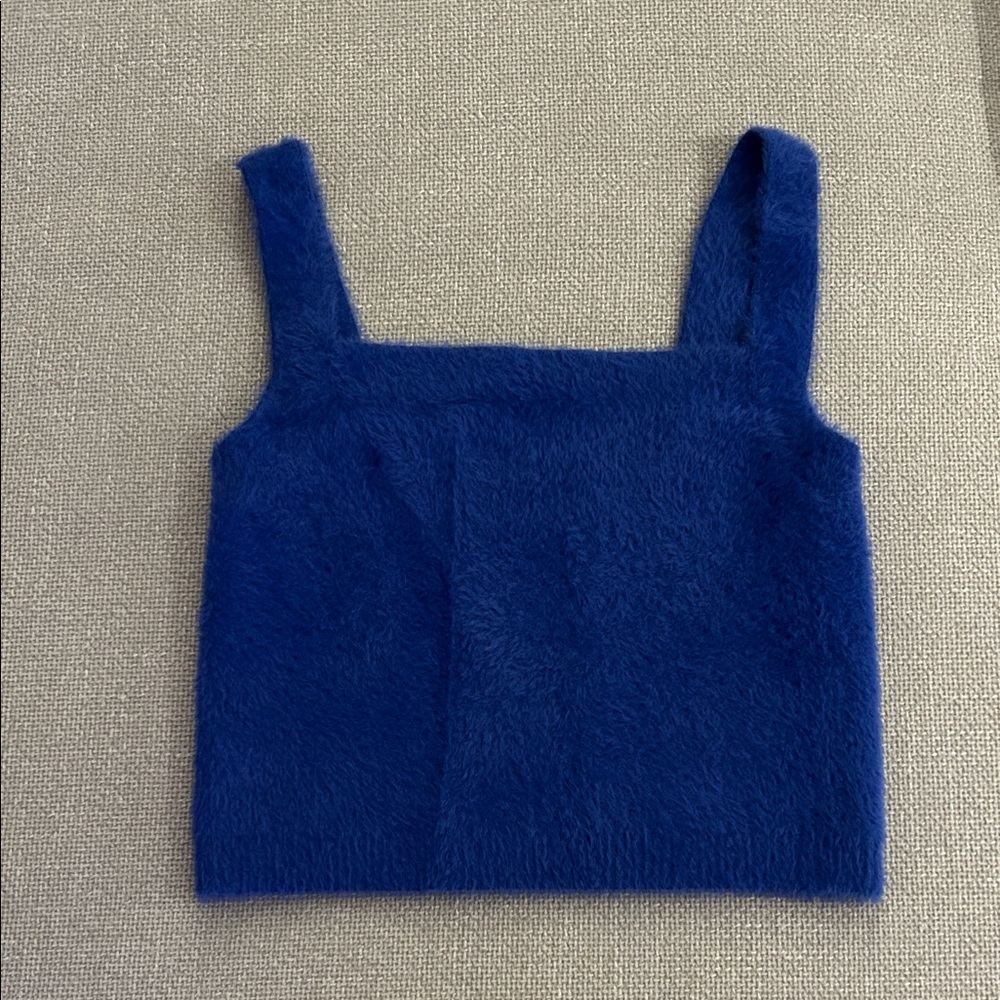 Love Bonito Fuzzy Cropped Tank